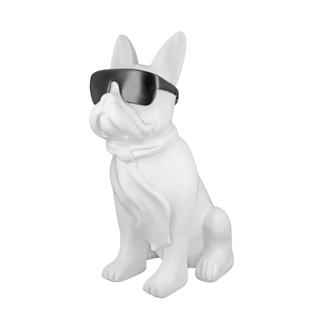 Bulldogge "Cool Dog". Höhe: 35cm.