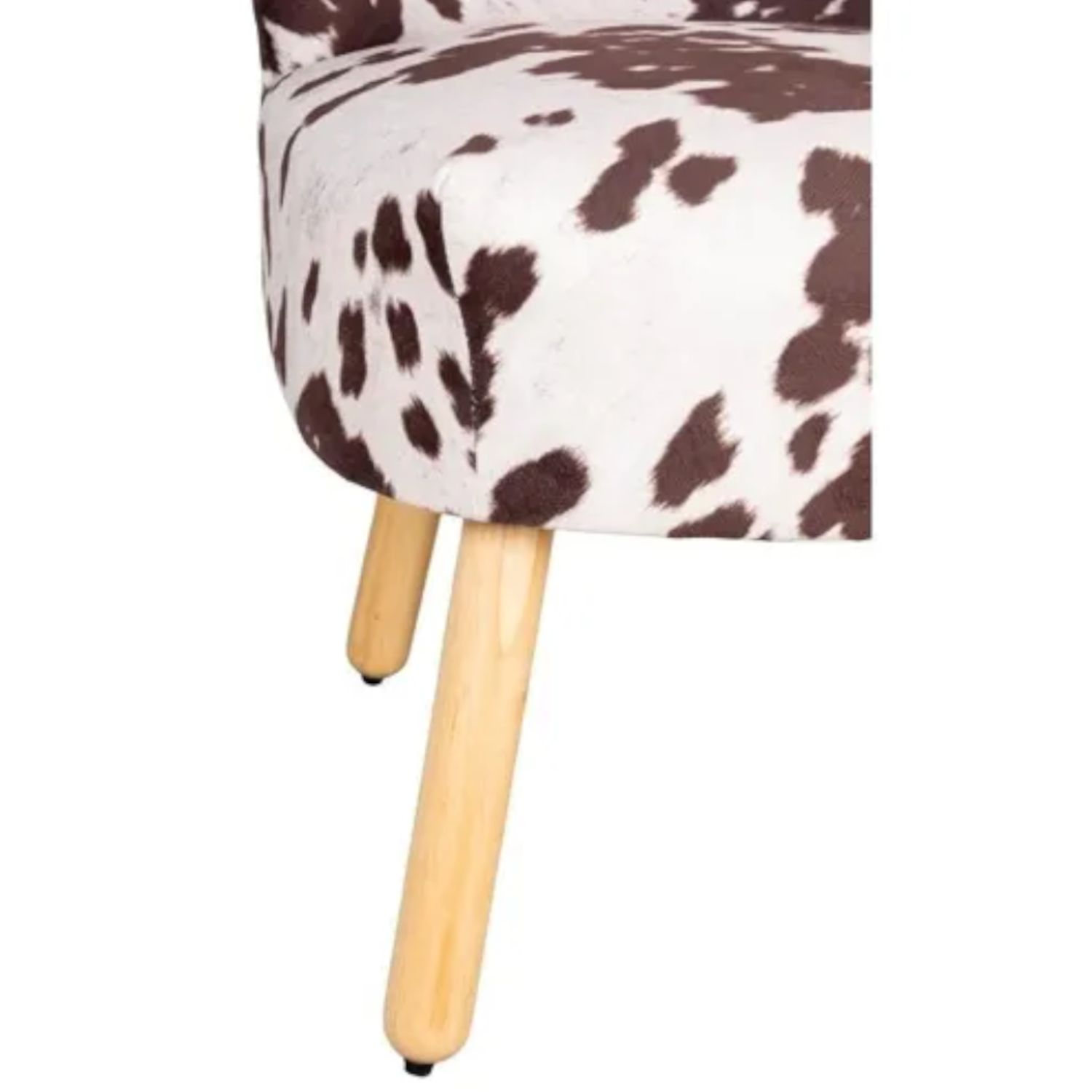 Stuhl mit Kuhfelloptik