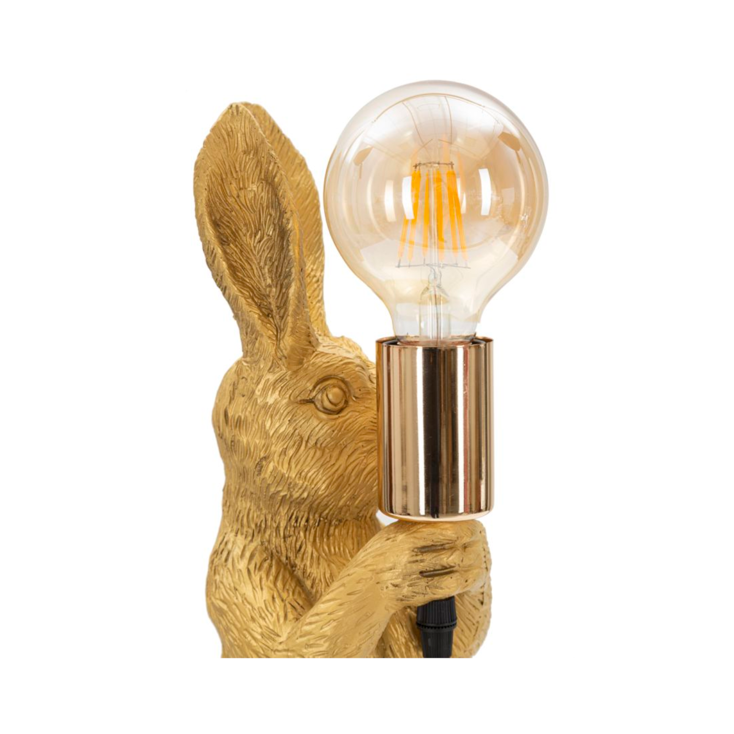 Tischleuchte Hase. Höhe: 35,5cm.