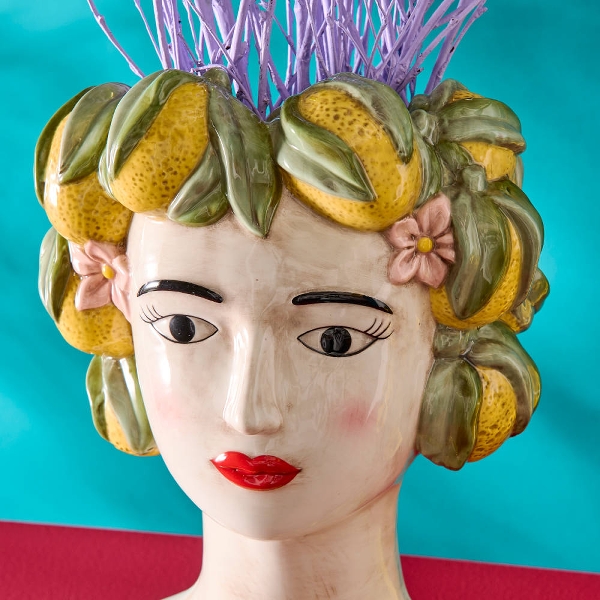 Sizzilianische_Frauenbüste_Vase