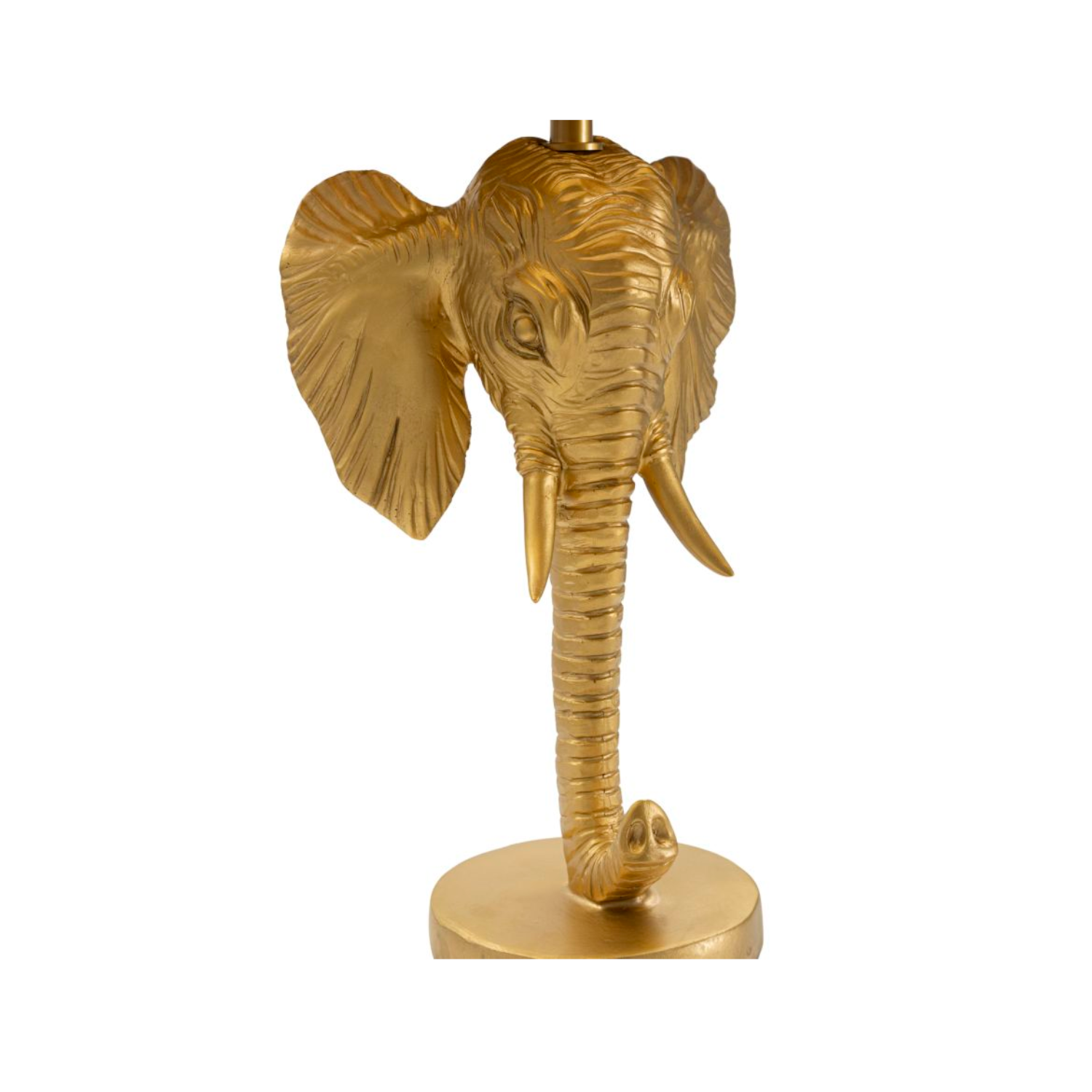 Tischleuchte Elefant XL Gold/Schwarz H: 59cm