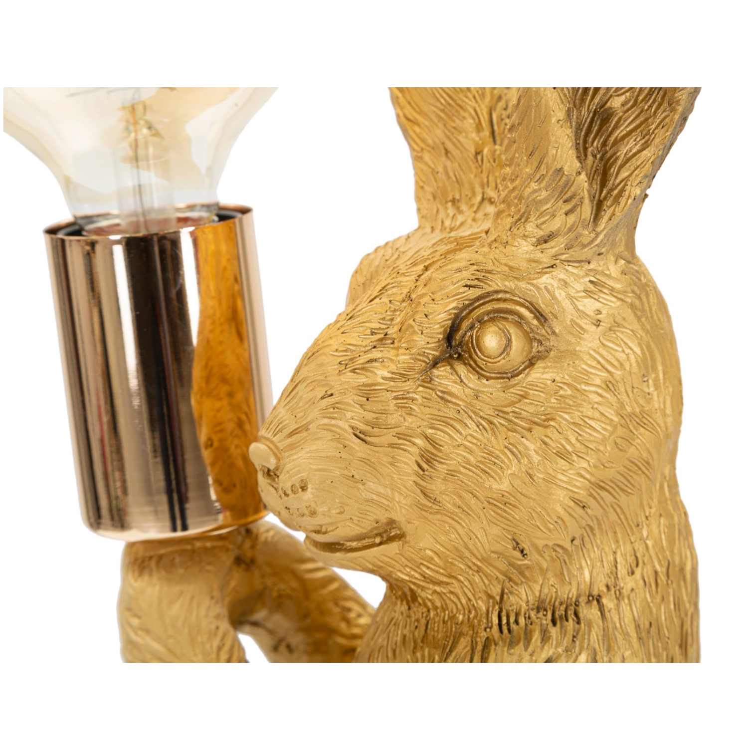 Tischleuchte Hase. Höhe: 35,5cm.