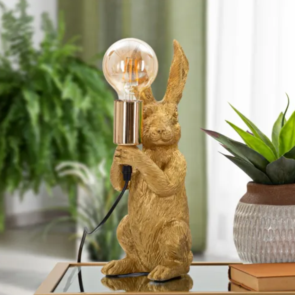 Tischleuchte Rabbit. Höhe: 35,5cm.